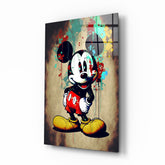Mouse the Giant Glass Wall Art  || Designer Collection | Insigne Art Design.